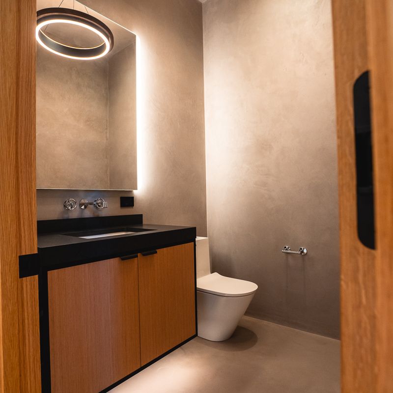 Venetian plaster project by Janamar Studios