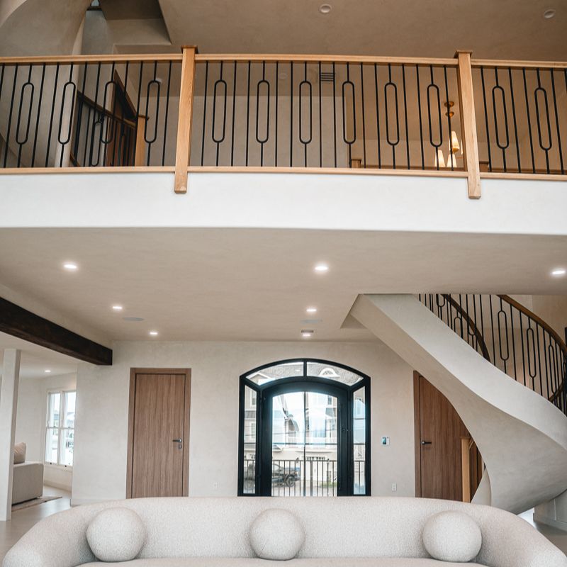 Custom interior finish by Janamar Studios