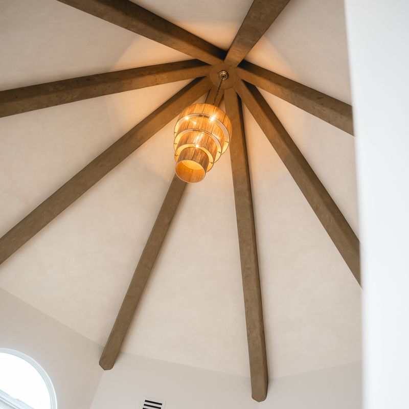 Decorative plaster interior